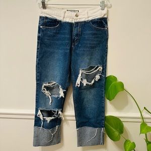 Y2K Bethune Chow distressed jeans